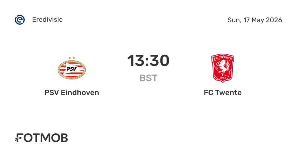 Kaartje voor de wedstrijd PSV Eindhoven vs FC Twente, Tickets en Kaartjes, Twee personen, Mei