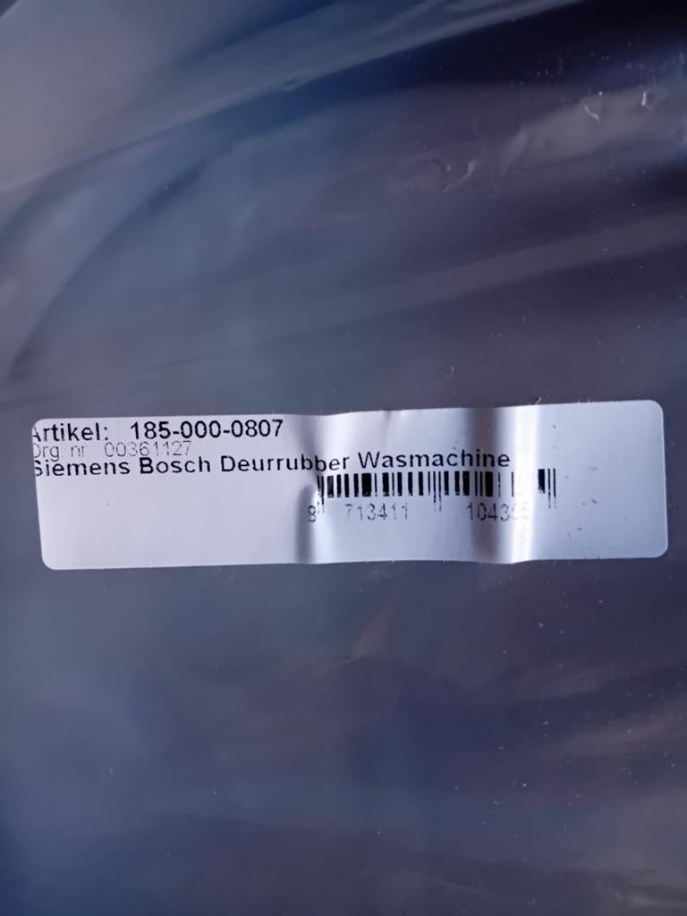 Bosch wasmachine deurrubber nieuw, Ophalen of Verzenden, Nieuw, Minder dan 85 cm