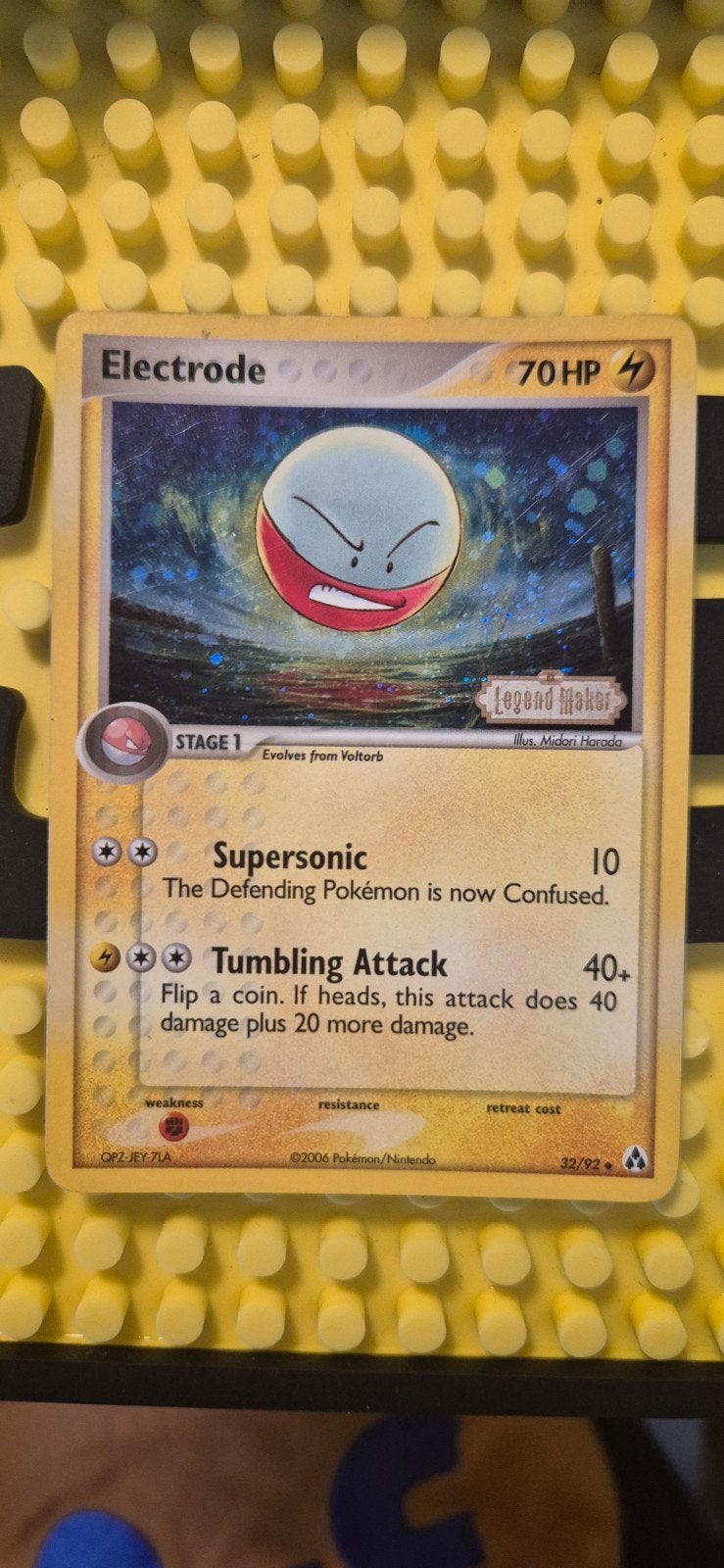 Pokémon Kaart Electrode 70 HP (2006), Ophalen of Verzenden