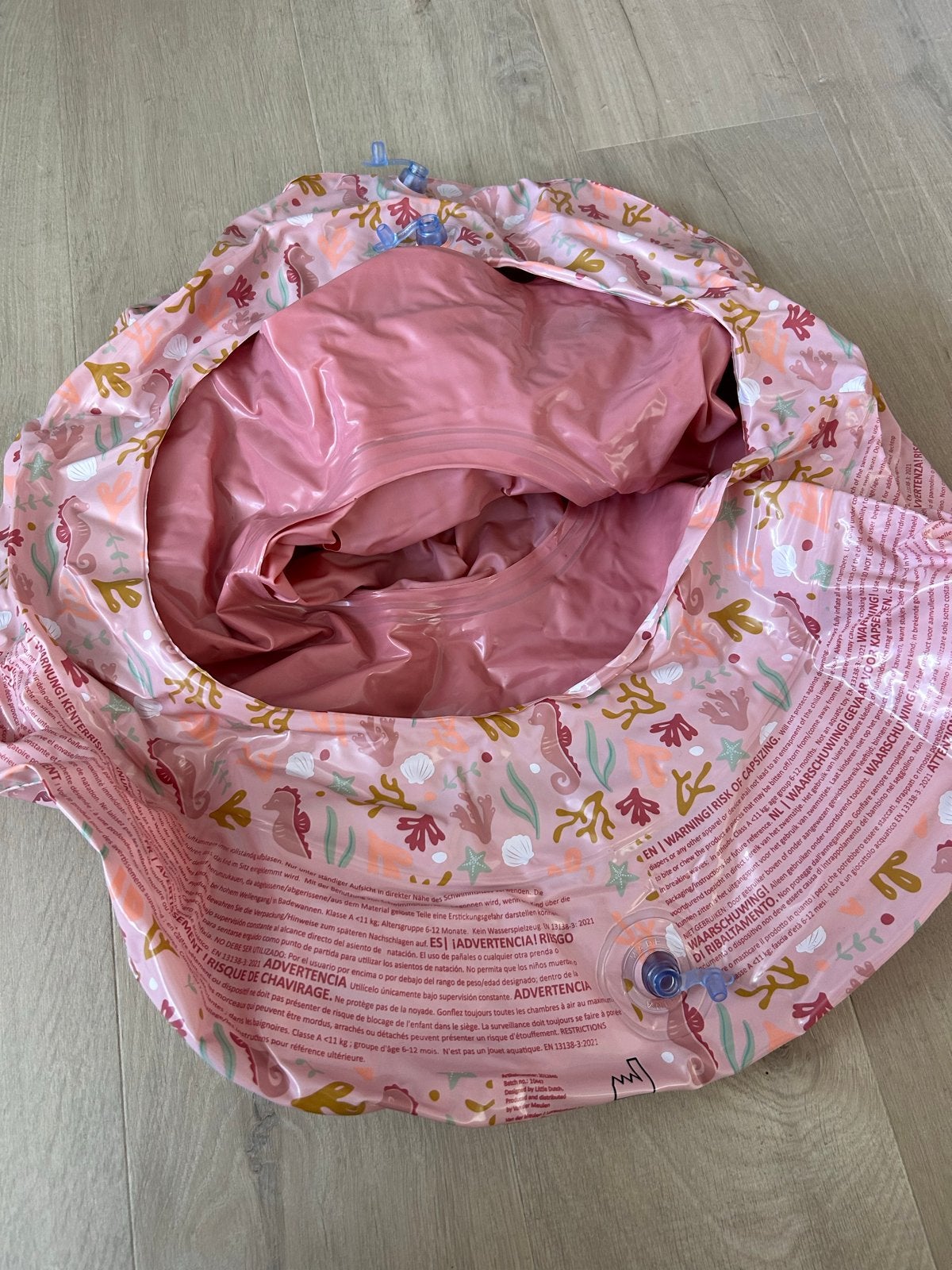 Little Dutch babyfloat/babyzwemband 6-12 maanden, Ophalen, Zo goed als nieuw, Zitje, Zwemband