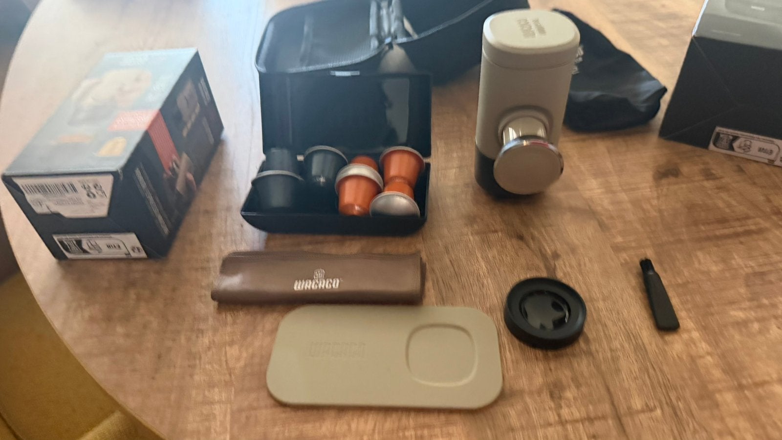 Wacaco minipresso NS2 met beschermhoes, Ophalen, Zo goed als nieuw