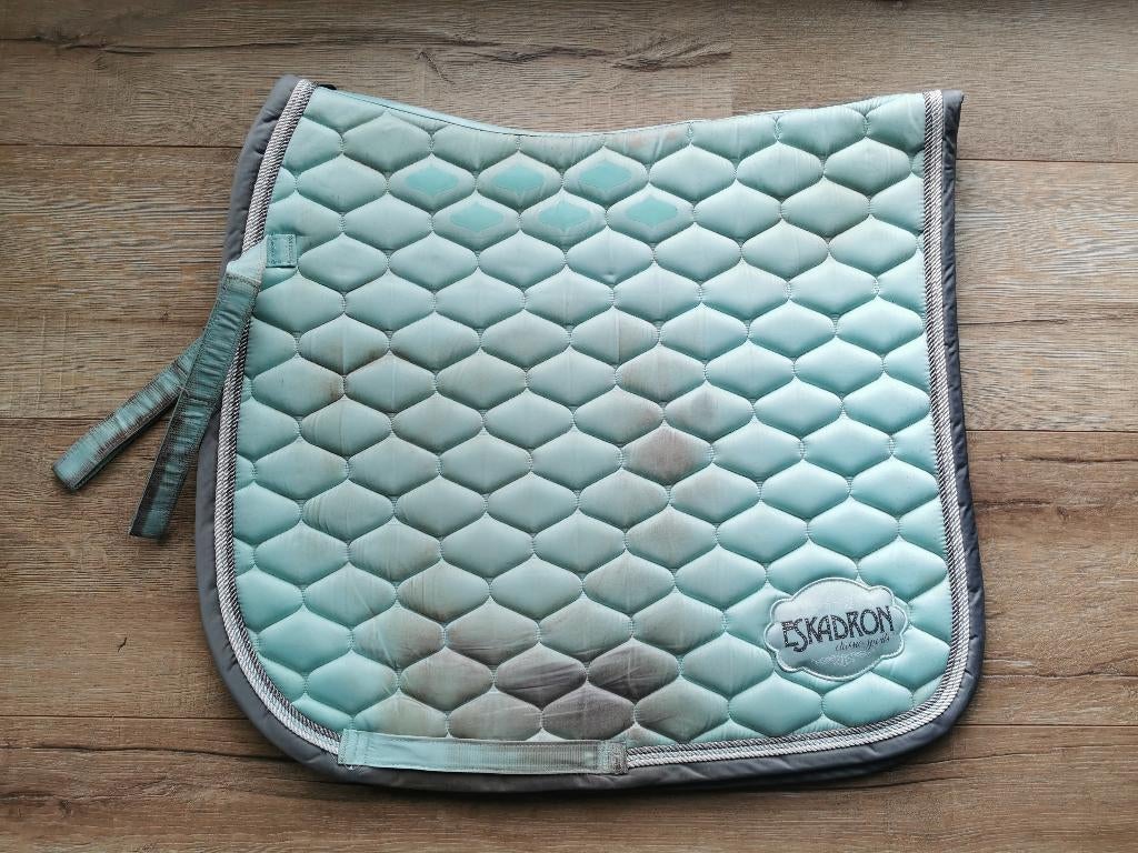 Eskadron Classic Sports Glossy Wave 2018 DR full jade dekje, Full (L), Gebruikt, Dressuurdekje, Ophalen of Verzenden