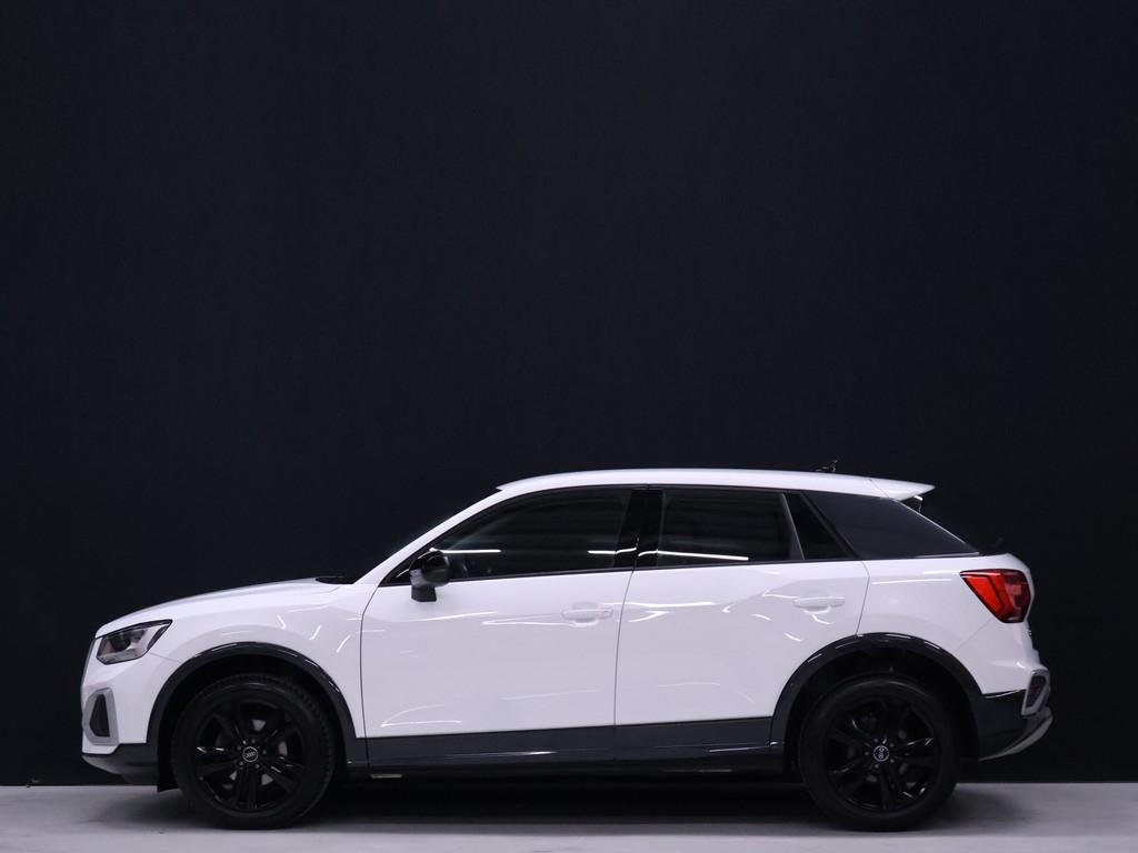 Audi Q2 35 TFSI Sport [VIRTUAL COCKPIT, CLIMATE CONTROL, BLU, Auto's, Audi, Stof, 4 cilinders, 150 pk, Wit