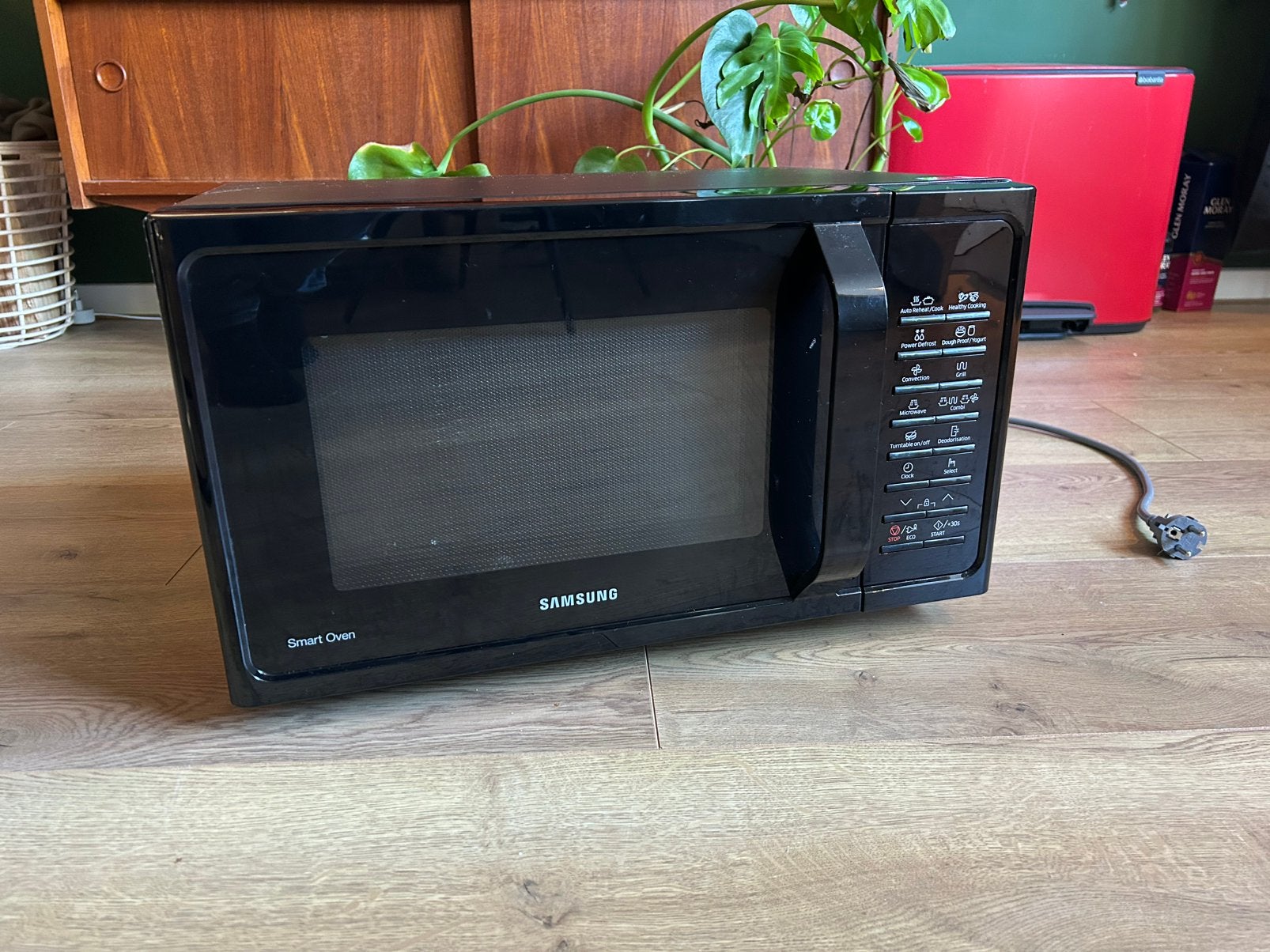 Samsung combi oven/magnetron, Ophalen, Zo goed als nieuw, Oven