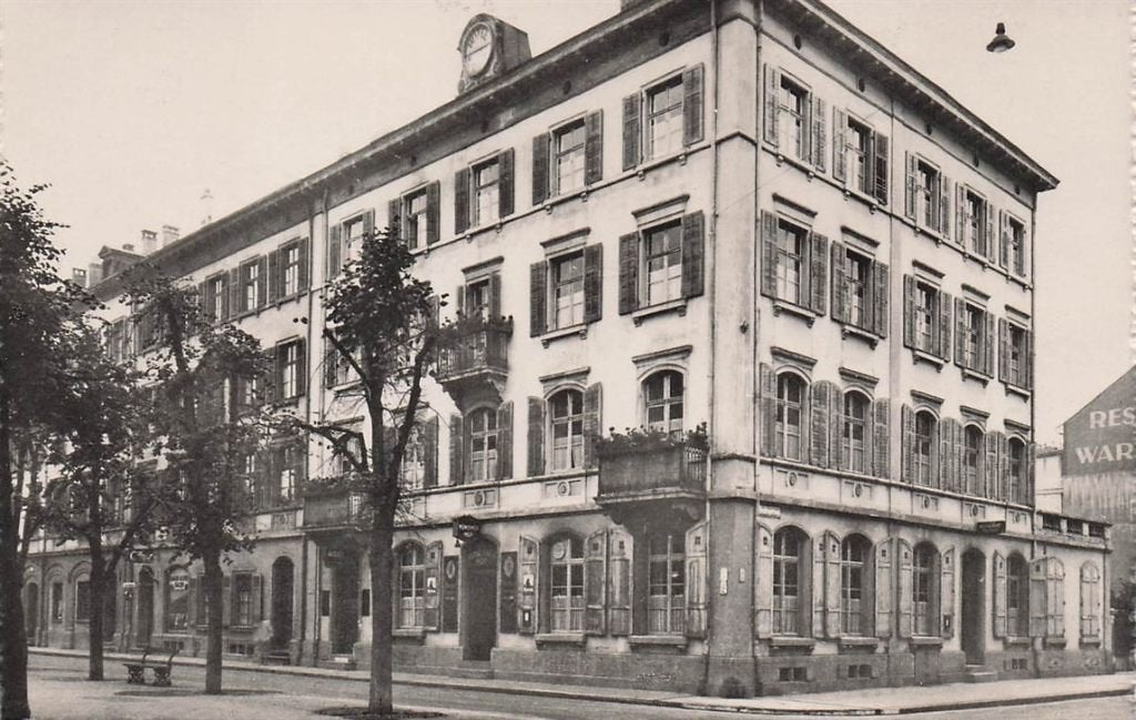 702-299-045 Basel: Hotel Munchnerhof, Verzenden, Voor 1920, Overig Europa