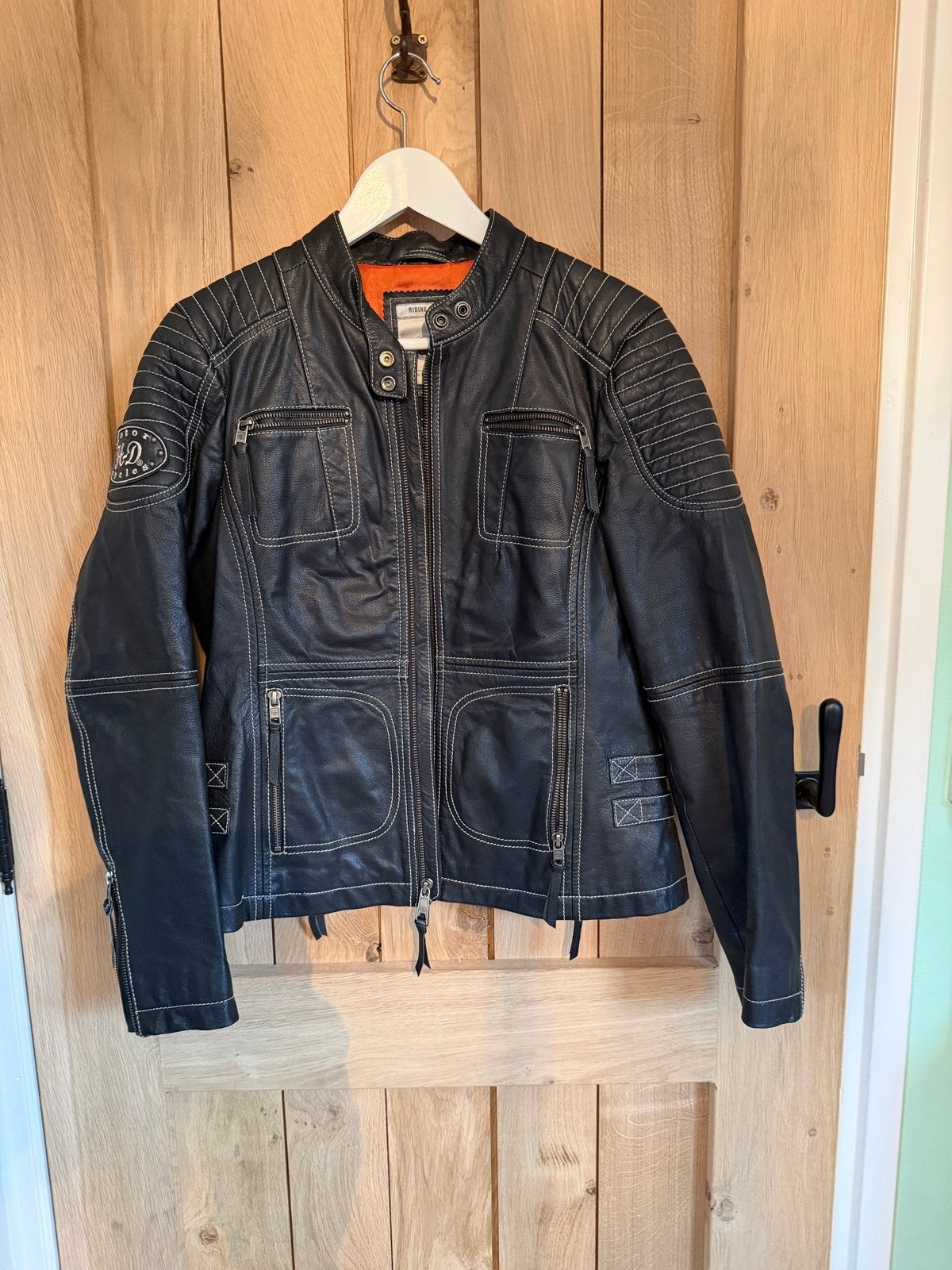Harley- davidson set , jas broek en handschoenen, Motoren, Kleding | Motorkleding, Ophalen of Verzenden, Tweedehands, Dames, Jas | leer