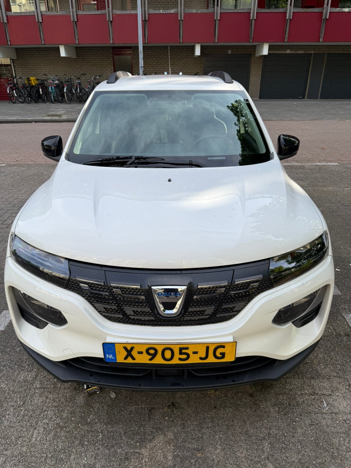 Dacia Spring Electric 45 2023 Wit 15800 km, 4 stoelen, Wit, Elektrisch, Particulier