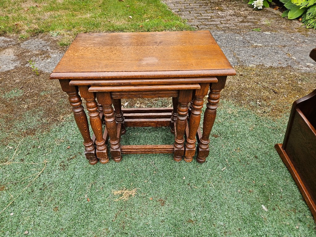 salontafel set 3 tafeltjes, bijzet tafel, Ophalen, Gebruikt, 50 tot 100 cm, 50 tot 100 cm