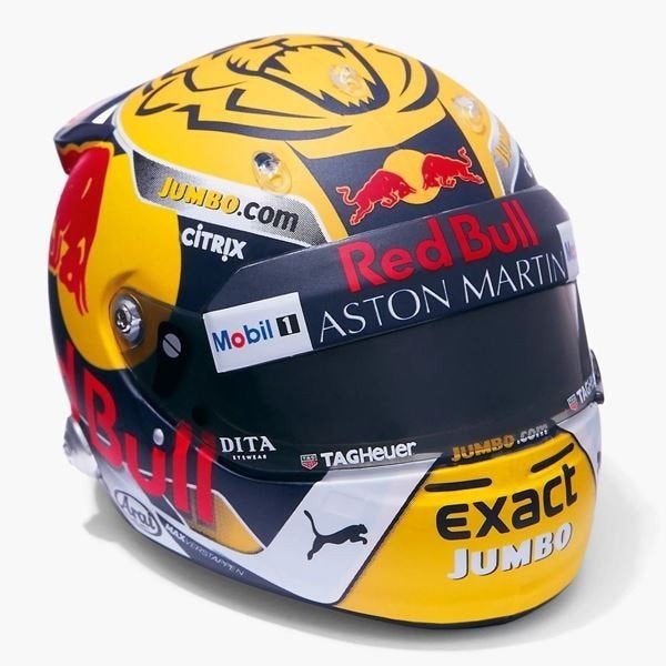 Max Verstappen 2018 helm 1:2 schaalmodel, Hobby en Vrije tijd, Modelauto's | Overige schalen, Zo goed als nieuw, Overige typen