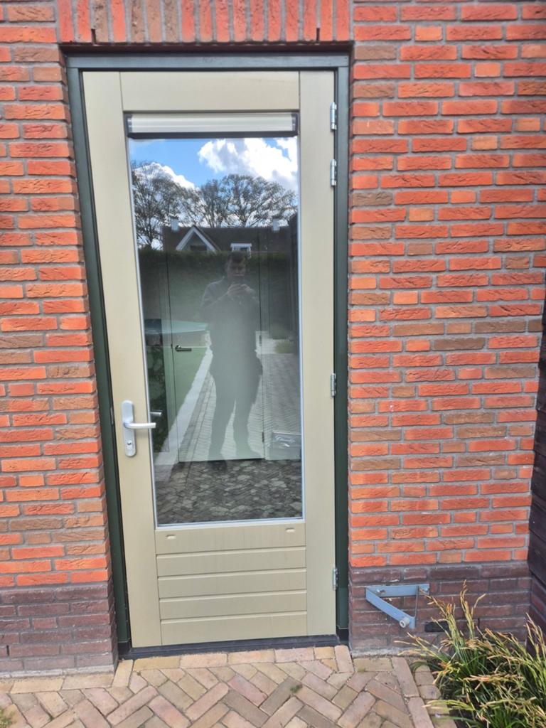 Achterdeur buitendraaiend HR++ glas 2378x924, 80 tot 100 cm, 215 cm of meer, Ophalen of Verzenden, Buitendeur