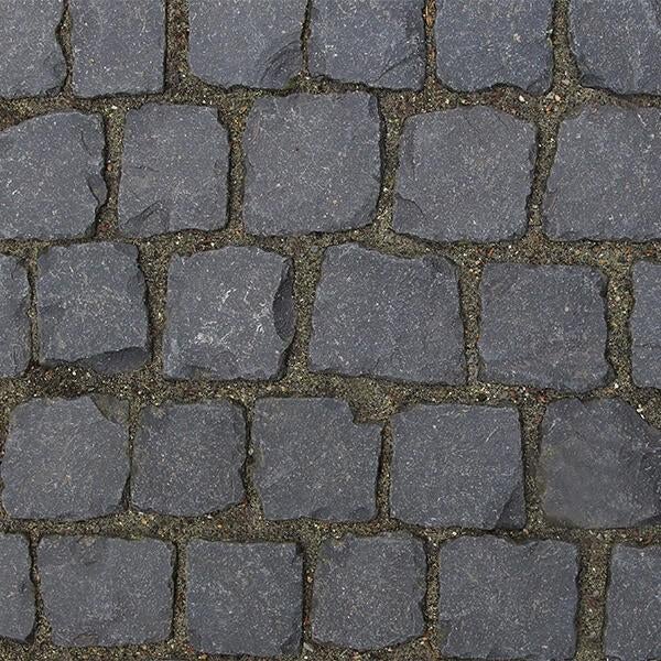10 m2 Turks basalt kinderkoppen keien 9-11 cm zwart kassei, Ophalen, Klinkers, Zo goed als nieuw, Natuursteen