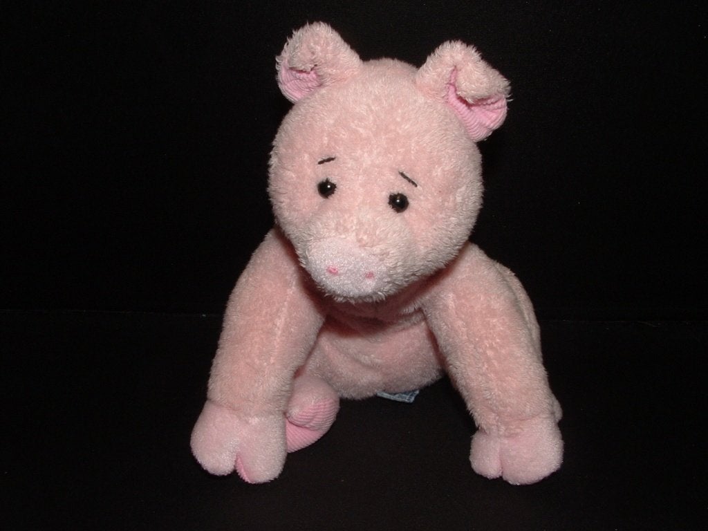 HAPPY HORSE VARKEN PIG NR1 ZACHTE BADSTOF ROZE MET, Verzenden, Nieuw, Overige typen