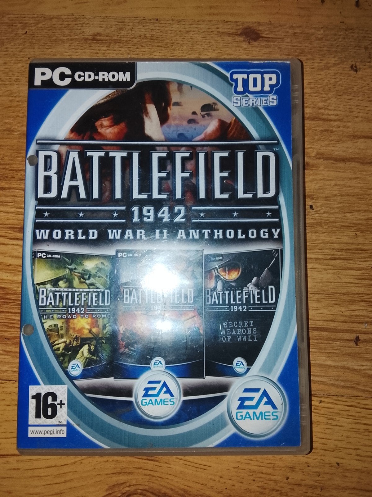Battlefield 1942 World War II Anthology PC CD-ROM, Spelcomputers en Games, Ophalen, Online, Gebruikt, Shooter