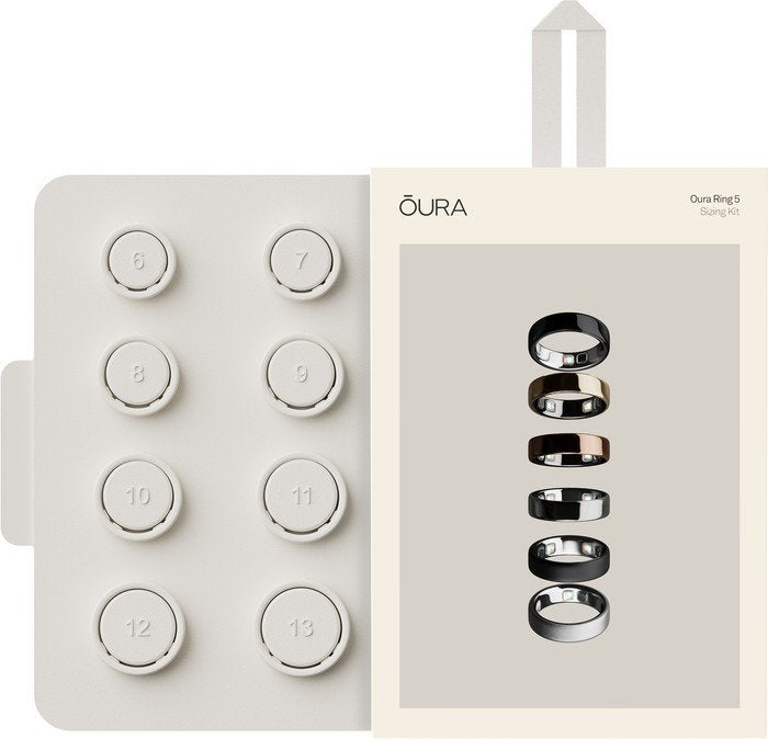 Oura ring 5 sizing kit, Ophalen of Verzenden, Nieuw, Wit, Oura ring
