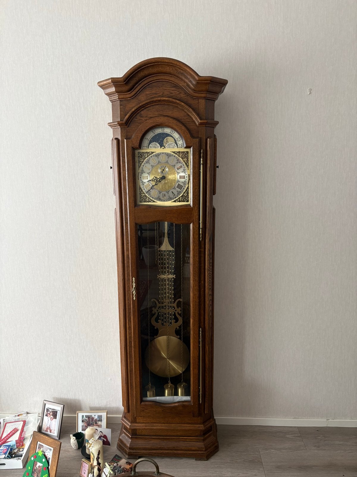 Antieke Amsterdamse Staande Klok - Schoonhoven 1988, Antiek en Kunst, Antiek | Klokken, Ophalen