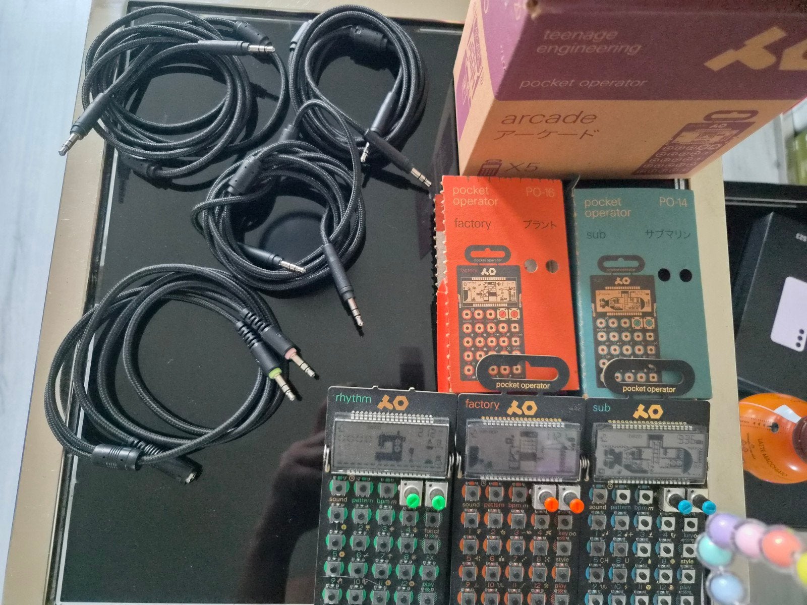 Teenage Engineering Pocket Operators PO-16, PO-14, PO-12 Set, Ophalen