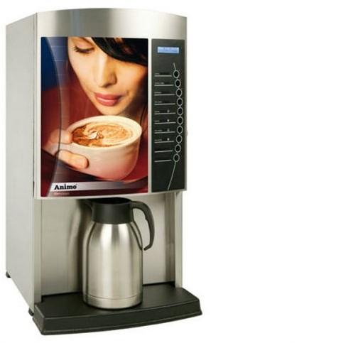 koffiemachine Animo optivend3 instant met kannen functie, Witgoed en Apparatuur, Koffiezetapparaten, Zo goed als nieuw, Koffiemachine