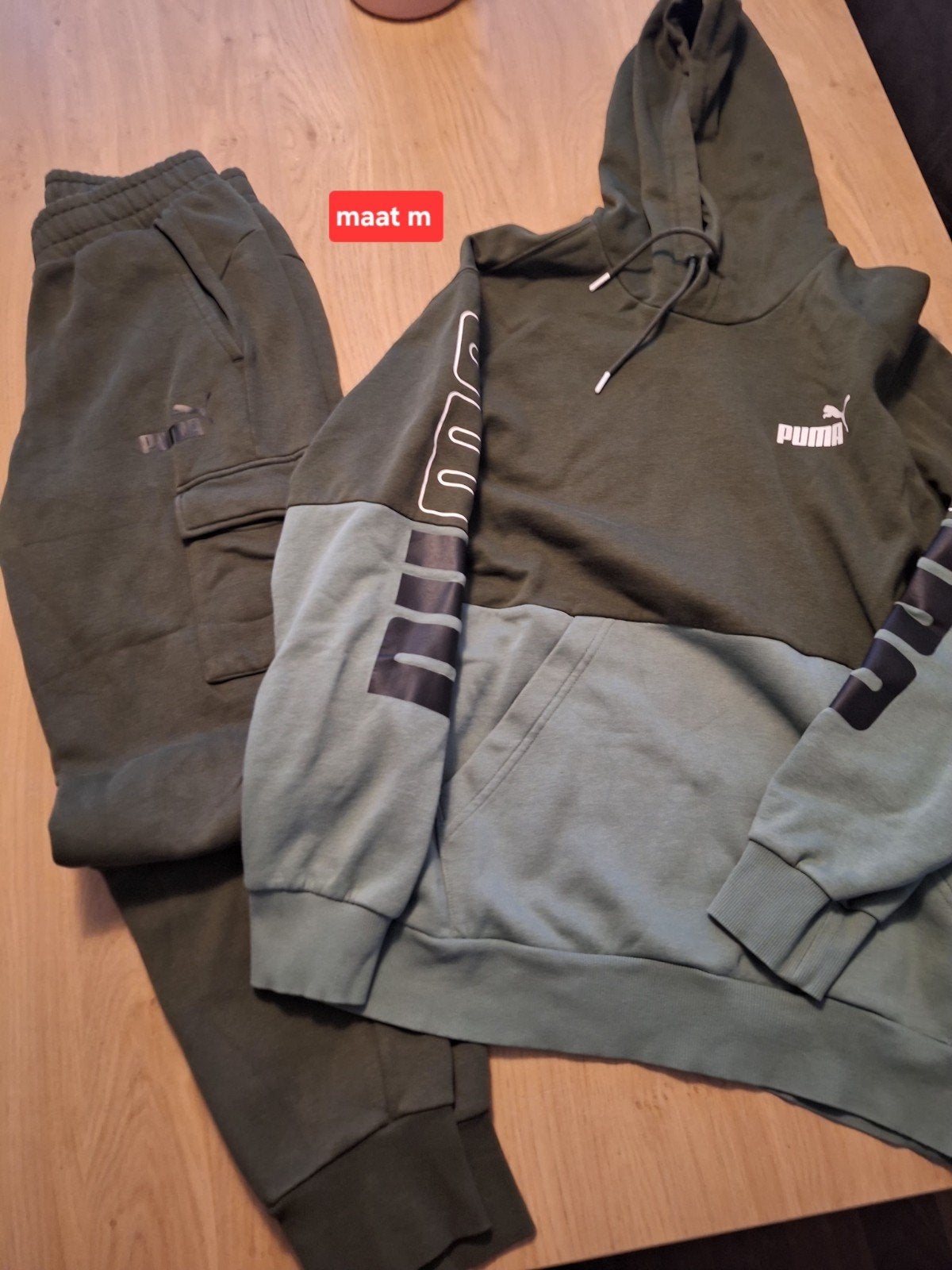 Puma trainingspak maat M, Ophalen of Verzenden, Zo goed als nieuw, Maat 48/50 (M)