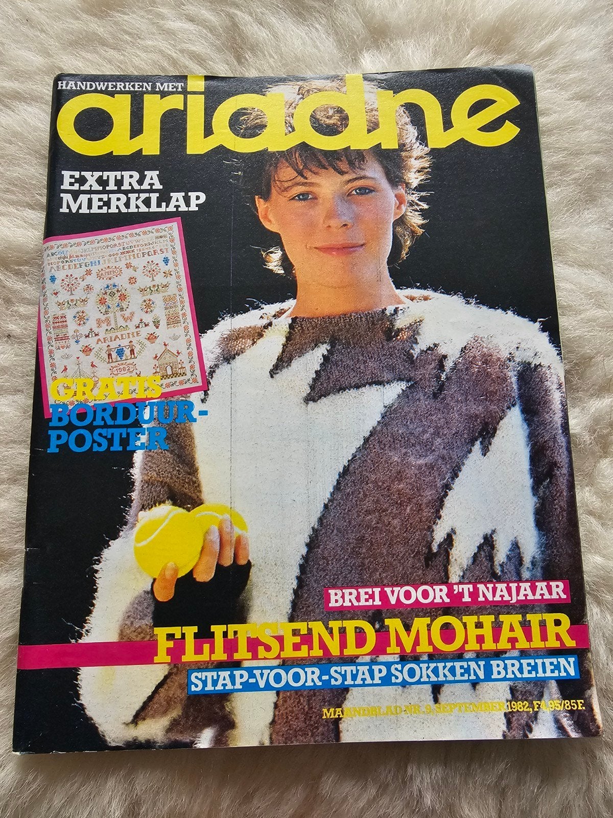 Vintage handwerk tijdschrift Ariadne Nr 9. 1982, Ophalen of Verzenden, 1980 tot heden, Tijdschrift