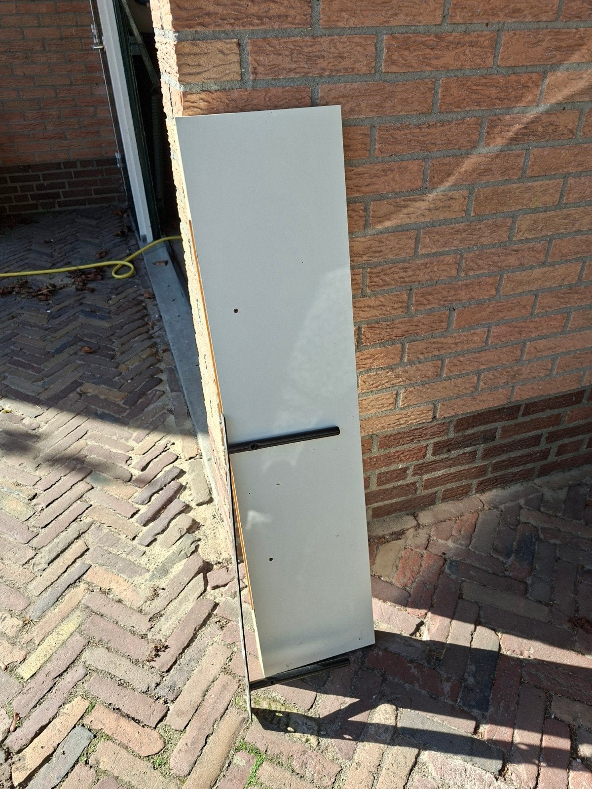 IKEA wandplank, Lack, wit, 110x26 cm, Huis en Inrichting, Ophalen, Gebruikt