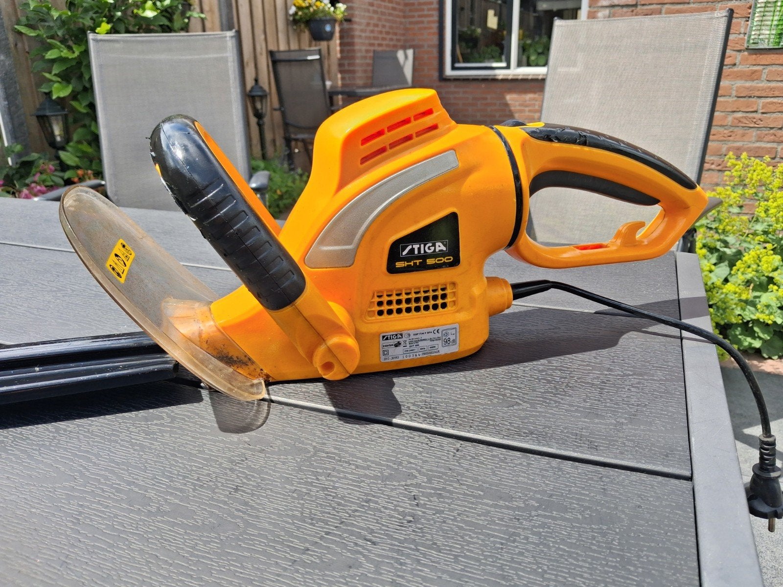 Stiga Heggenschaar STH 500, Ophalen of Verzenden, Gebruikt, Elektrisch