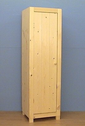 massief houten 1-deurs-KASTJE, Kinderen en Baby's, Kinderkamer | Commodes en Kasten, 50 tot 70 cm, Nieuw, Ophalen of Verzenden