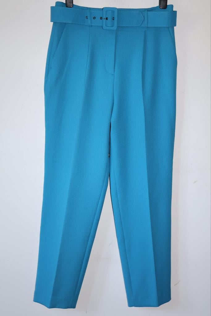 Marccain broek maat N 4 (40/L) in mooie kleur blauw, Maat 38/40 (M), Blauw, NL, Marccain.nl
