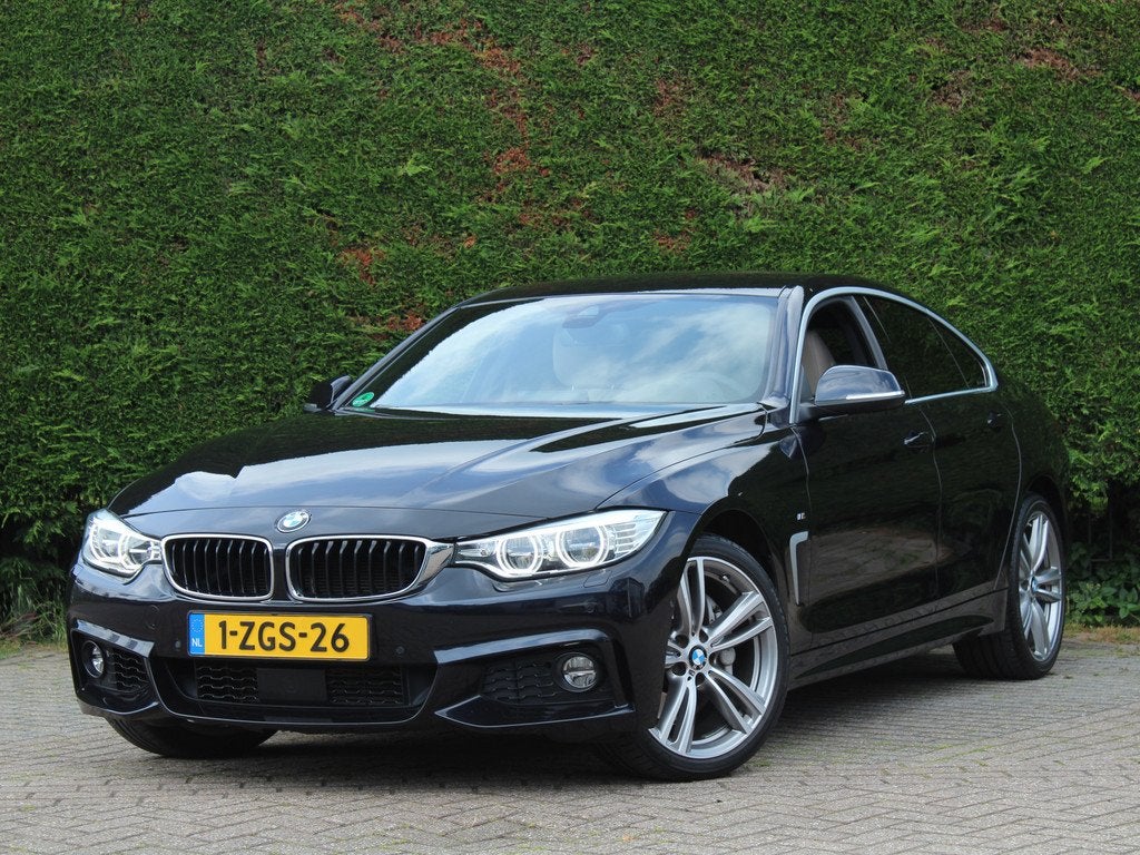 BMW 4 Serie Gran Coupé 435i xDrive High Executive M Sport |, Auto's, Automatische klimaatregeling, Blauw, Bedrijf, Vierwielaandrijving