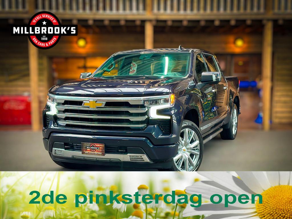 Chevrolet Silverado High counrty 6.2 V8 BPM VRIJ! BOSE, Adap, Auto's, Chevrolet, Automaat, Automatische klimaatregeling, 2460 kg