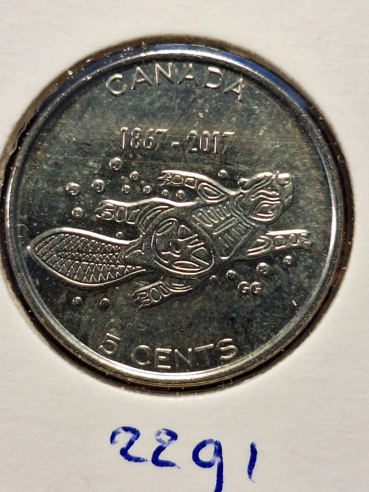 Canada 5 cents 2017, Postzegels en Munten, Munten | Amerika, Ophalen of Verzenden, Noord-Amerika