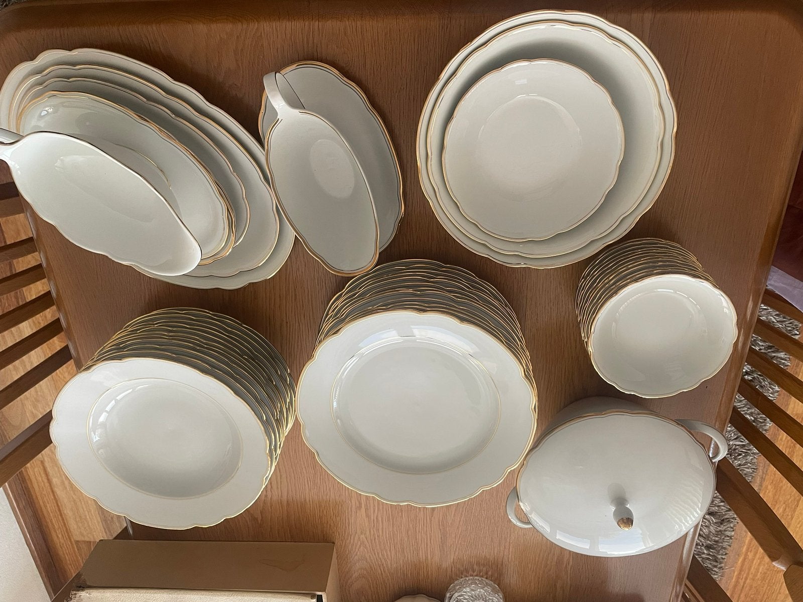 Vintage Bavaria Seltman Weiden servies, Ophalen