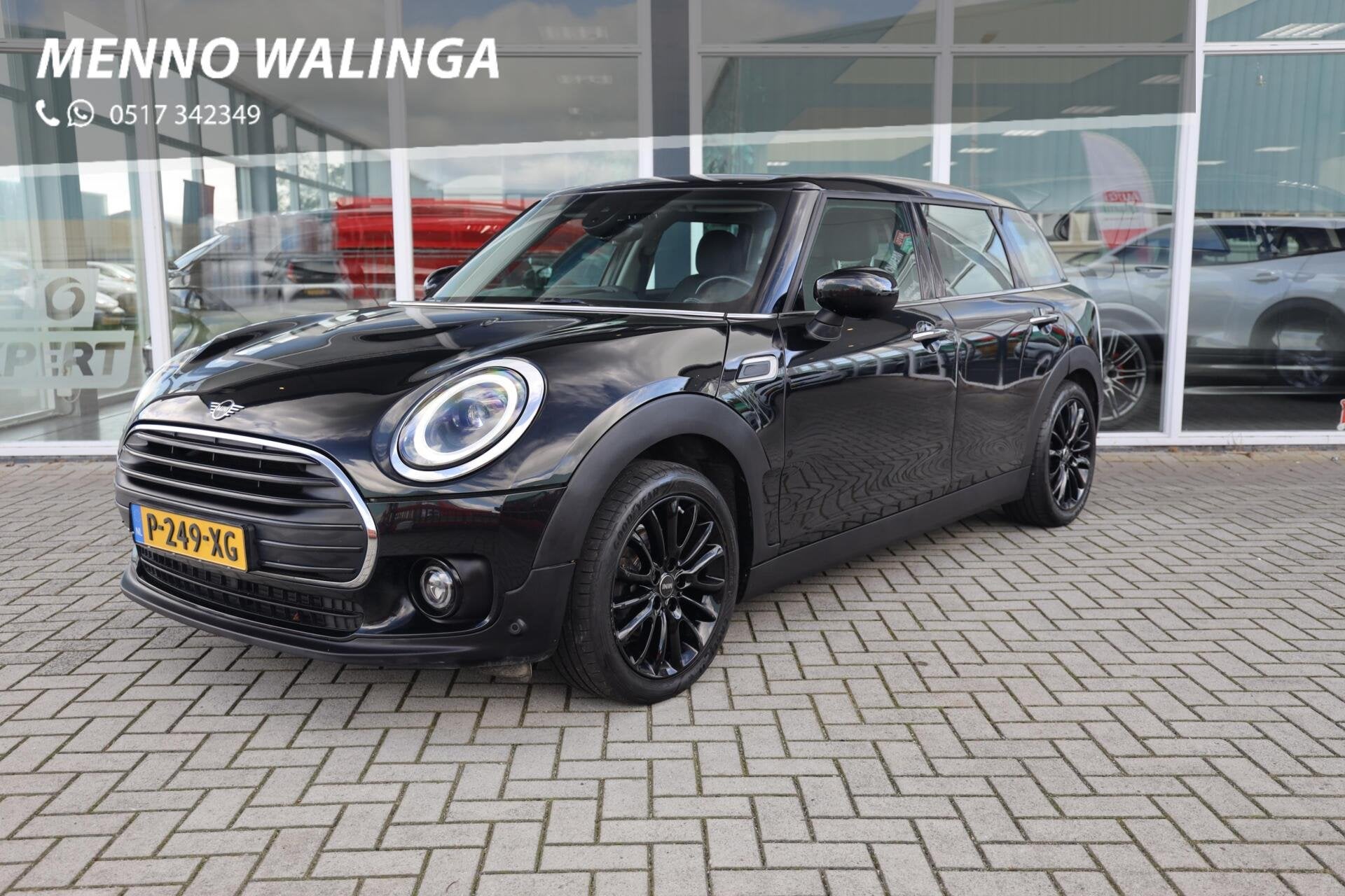 Mini Clubman 1.5 One Business Edition|Automaat|Clima|Navi|Cr, Auto's, Gebruikt, Zwart, 1100 kg, 17 km/l