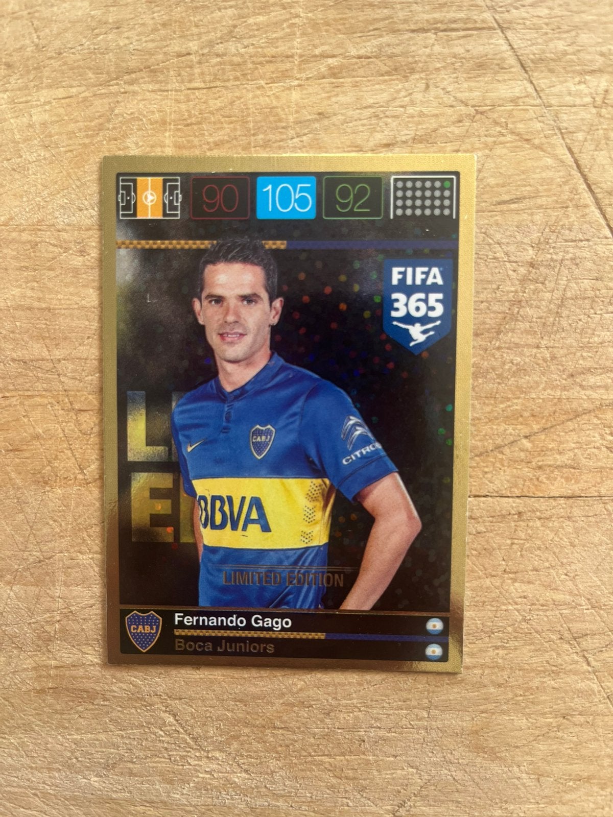 Fernando Gago Limited Edition, Ophalen of Verzenden, Zo goed als nieuw, Plaatje