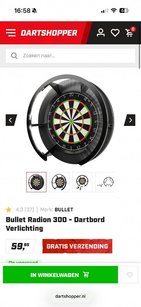 Dart surrounding, Ophalen of Verzenden, Nieuw, Dartbord