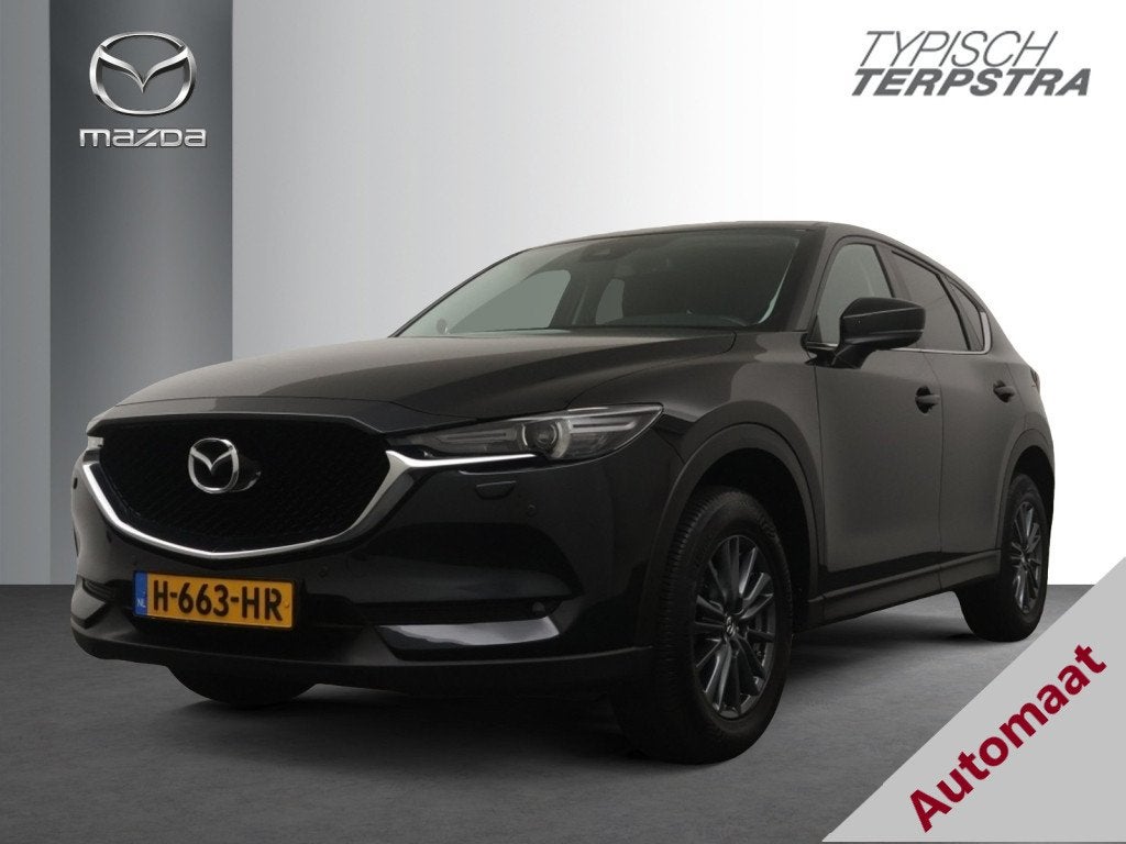 Mazda CX-5 SKYACTIV-G 165 Automaat Business Comfort / Leder, 15 km/l, Gebruikt, 4 cilinders, Zwart