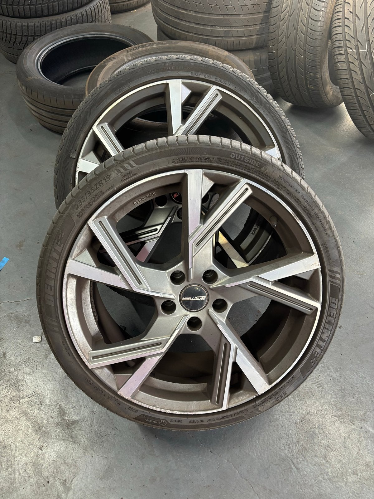 GMP velg 19 inch 235/35ZR19 banden, Gebruikt, Banden en Velgen, 235 mm, Personenwagen