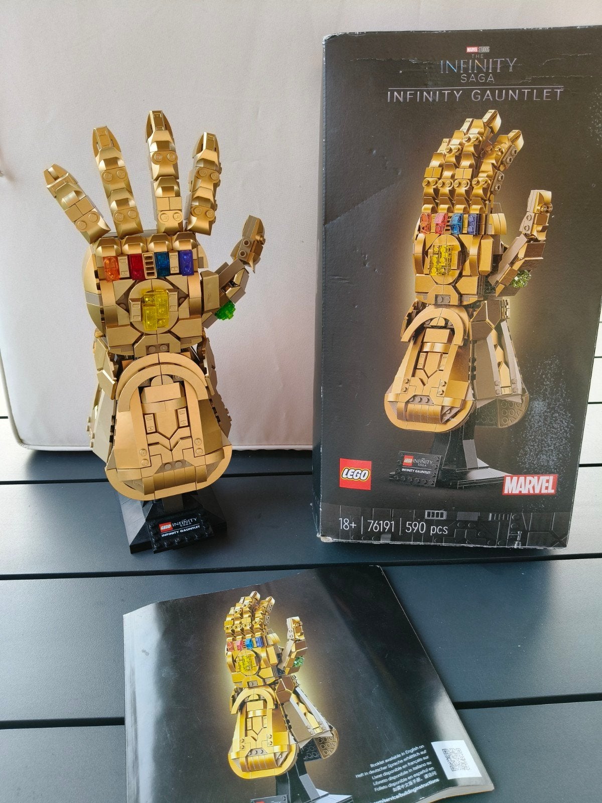 LEGO Marvel Infinity Gauntlet (76191) - Zo goed als nieuw, Ophalen of Verzenden, Zo goed als nieuw, Overige merken