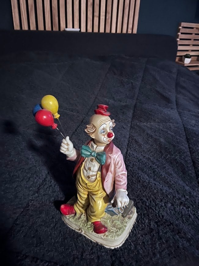 Vintage WACO Melody in Motion clown beeldje uit de jaren '80, Ophalen