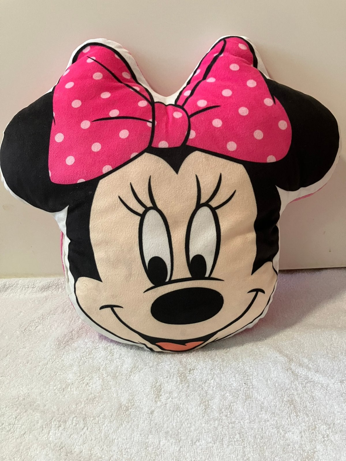 Minnie Mouse knuffelkussen Zo goed als nieuw, Ophalen of Verzenden, Zo goed als nieuw, Overige typen