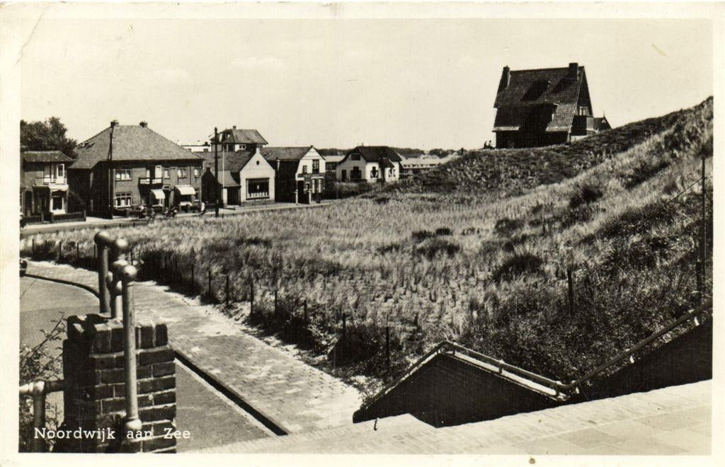 Noordwijk aan Zee - huizen duinen - 1953 gelopen, Verzenden, Voor 1920, Gelopen, Zuid-Holland
