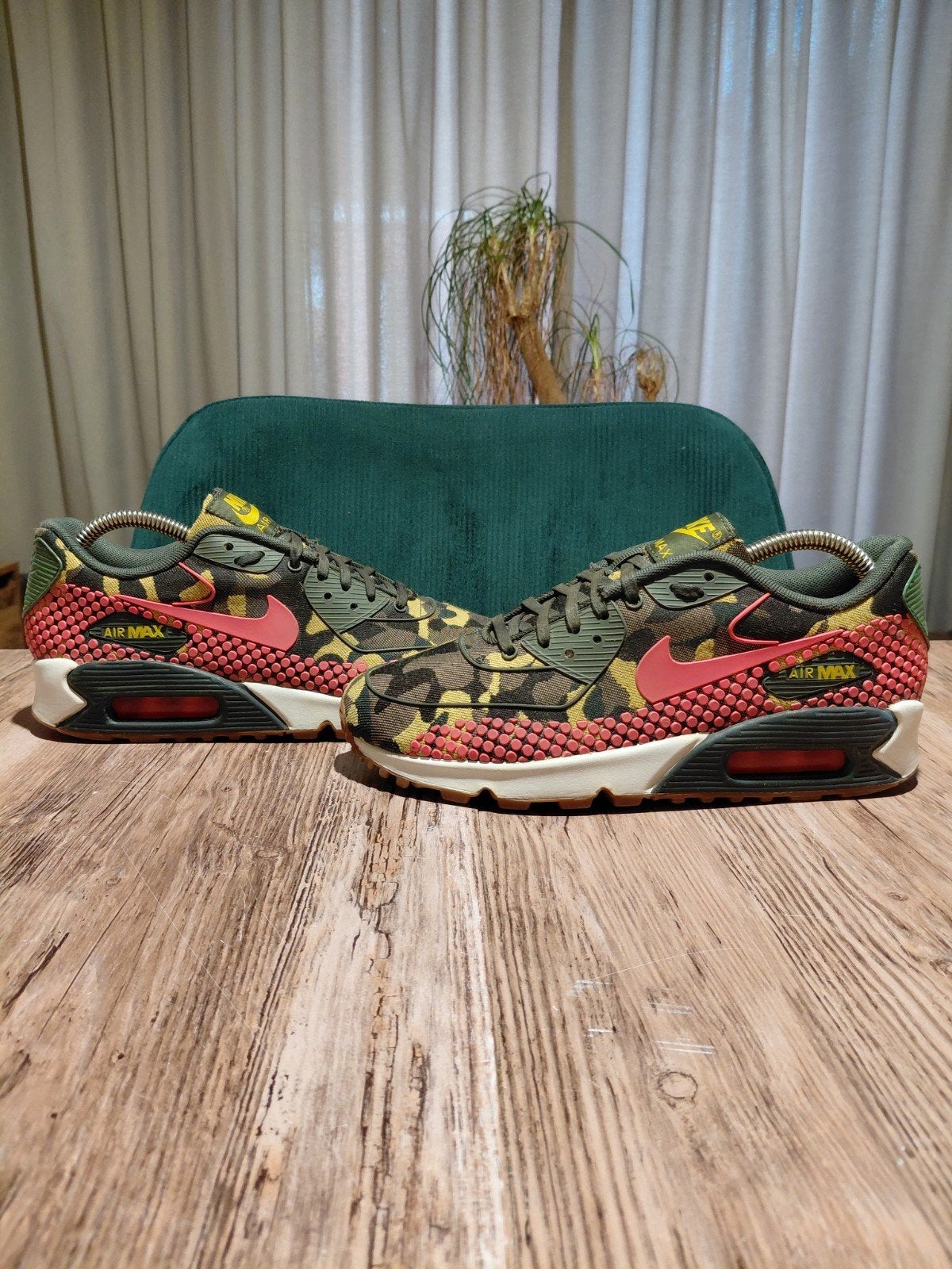 Nike Air Max 90 Premium Jacquard 'Desert Camo' Size 37,5, Overige kleuren, Nike, Ophalen of Verzenden, Sneakers of Gympen