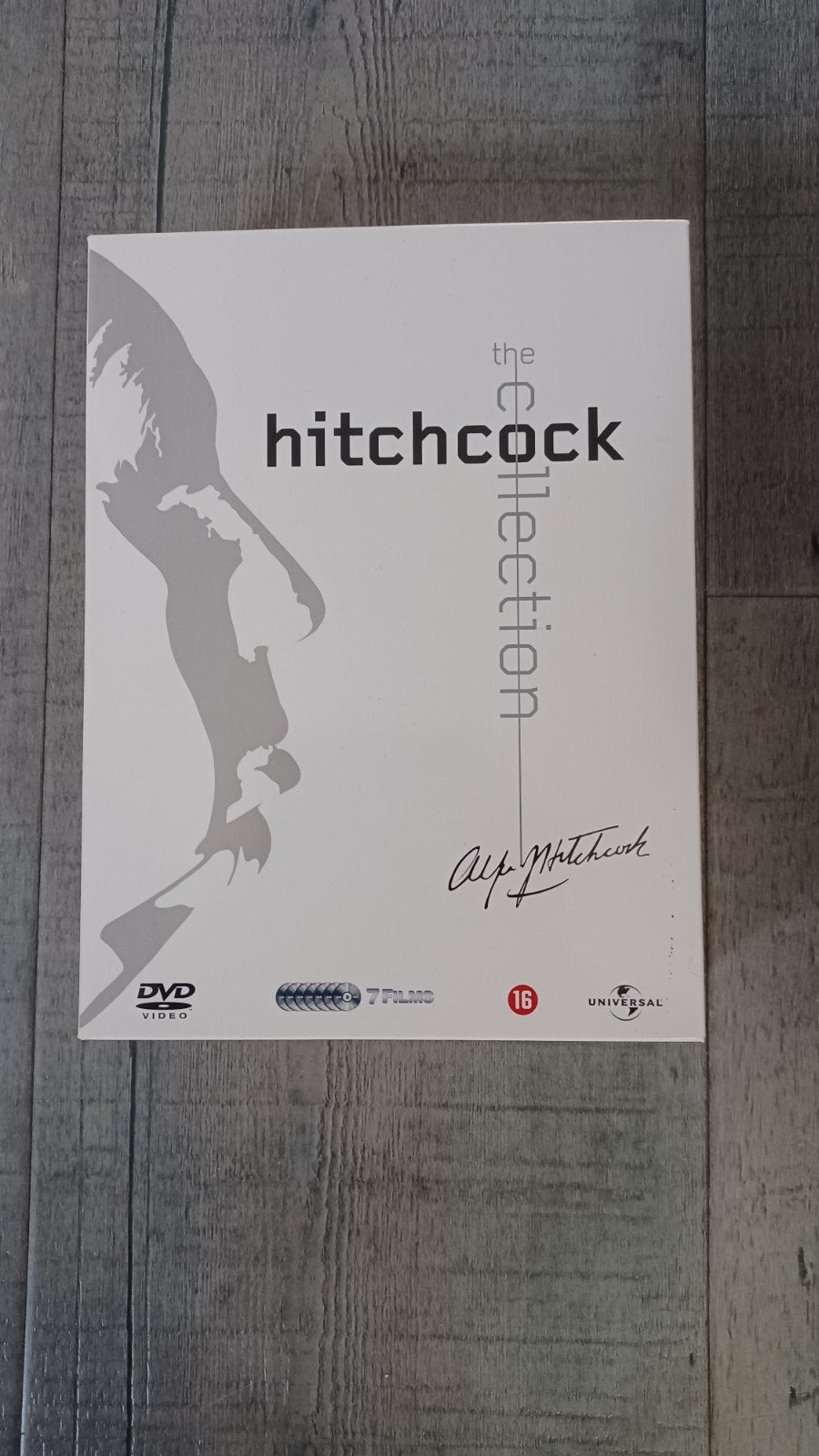 DVD BOX Hitchcock o.a.  Vertigo, the Birds, Marnie, Frenzy, Psychologische thriller, Engels, Alle leeftijden, Zo goed als nieuw