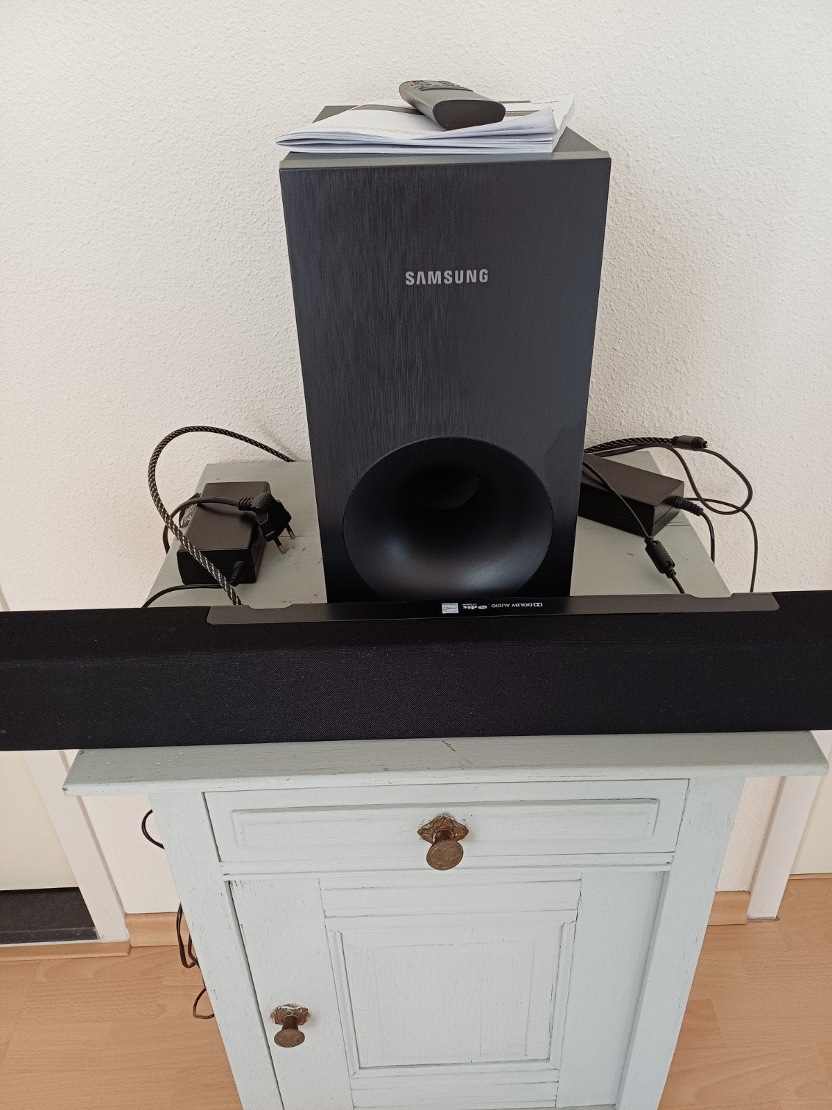 Samsung Soundbar, Ophalen, Met externe subwoofer, Zo goed als nieuw