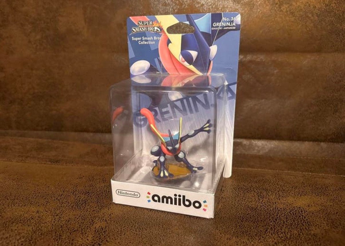 Amiibo Greninja geseald, Ophalen of Verzenden, Zo goed als nieuw