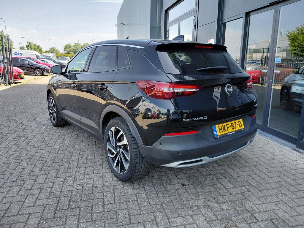 Opel Grandland X 1.2 Turbo Ultimate | elektrische kofferbak, Auto's, Opel, Voorwielaandrijving, 12 maanden, Stof, Gebruikt