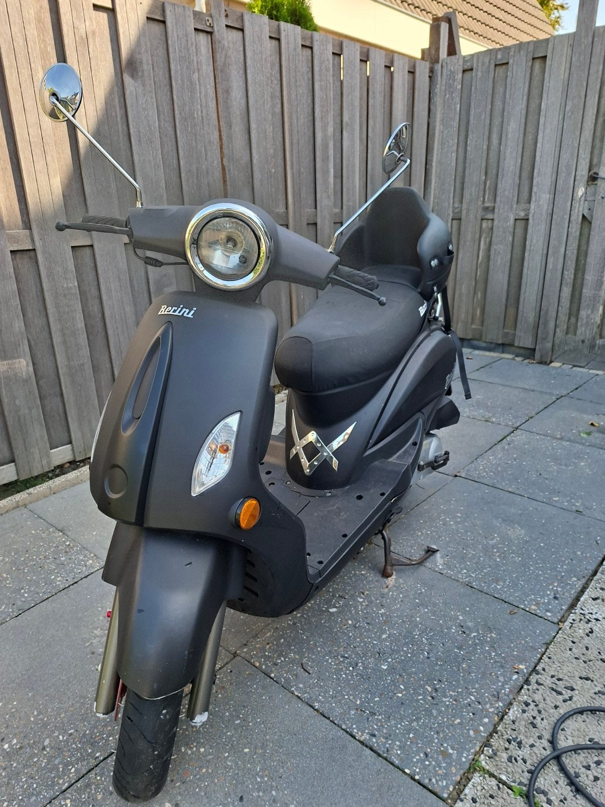 Berini Scooter - Mat Zwart, Ophalen of Verzenden, Gebruikt, Benzine, Overige merken