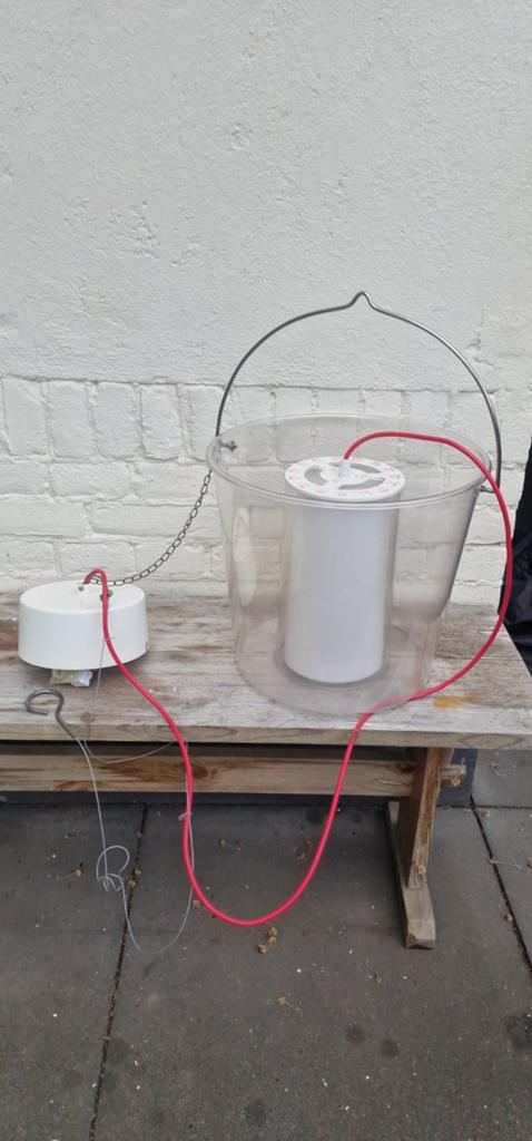 Ikea klassieker collectable hanglamp emmer, Ophalen
