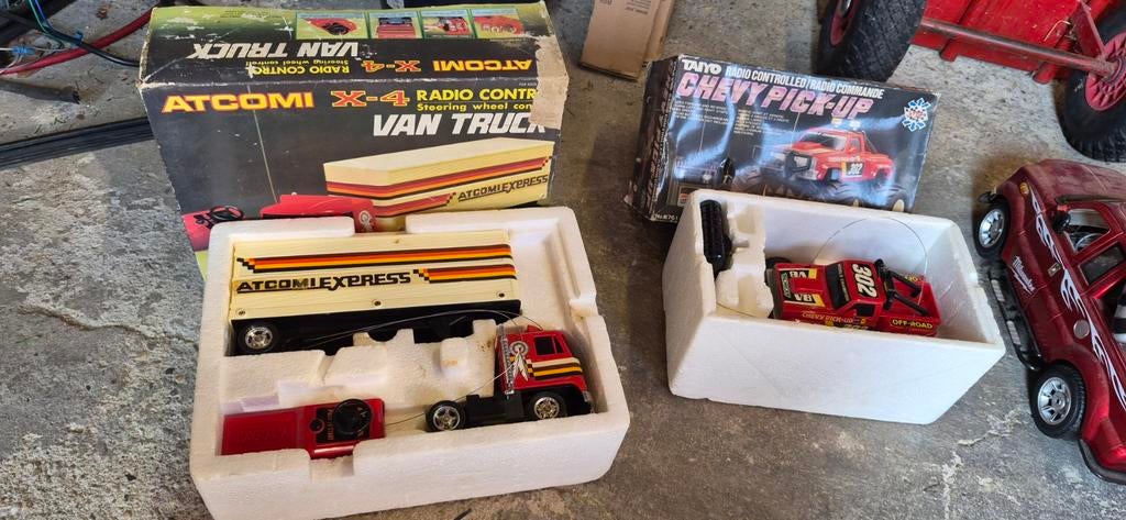 Vintage RC Auto's en Vrachtwagens - Atcomi, Taiyo, Tyco, Ophalen of Verzenden, Gebruikt