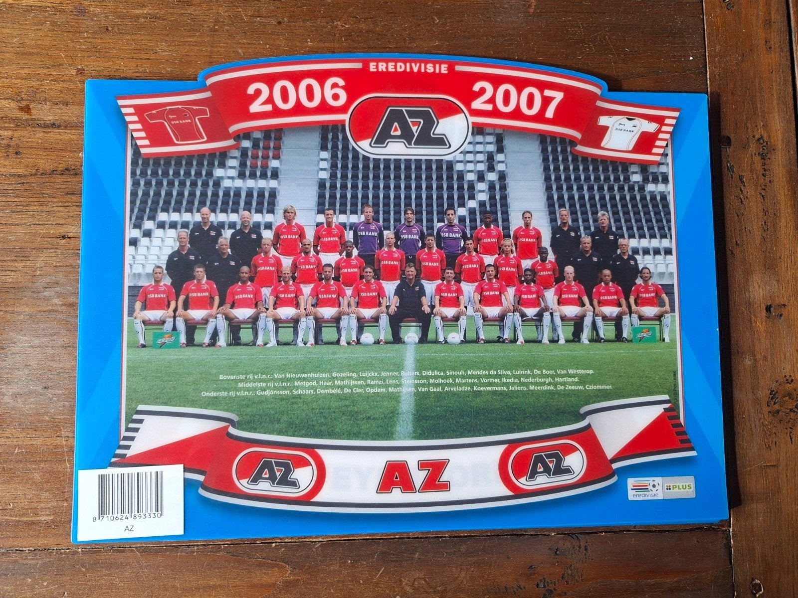 Plus Placemats Eredivisie 2006/2007, Plus, Ophalen of Verzenden