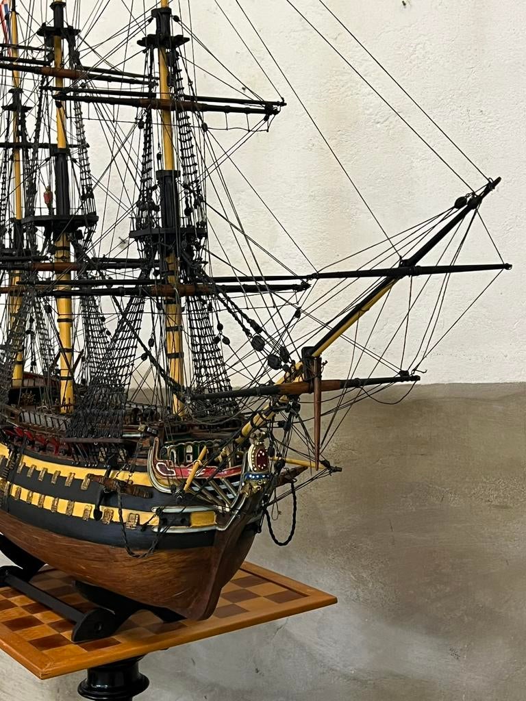 Prachtig groot model HMS Victory 140 cm, Ophalen, Zo goed als nieuw, Nvt, Nvt